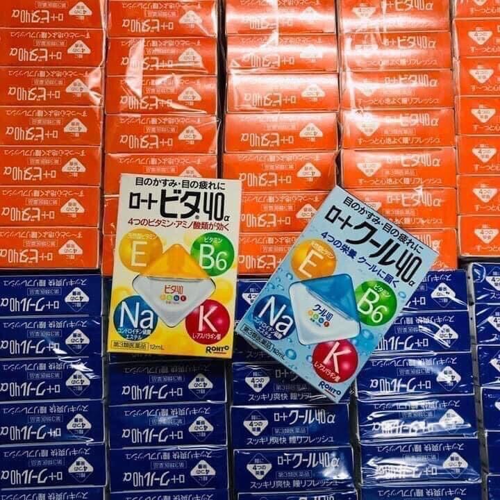 [HCM] Nhỏ mắt Rohto Nhật bản 12ml