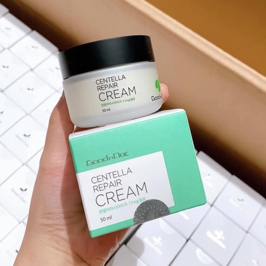 Kem dưỡng cấp ẩm phục hồi da Goodndoc Centella Cream [ HÀNG CHÍNH HÃNG ]