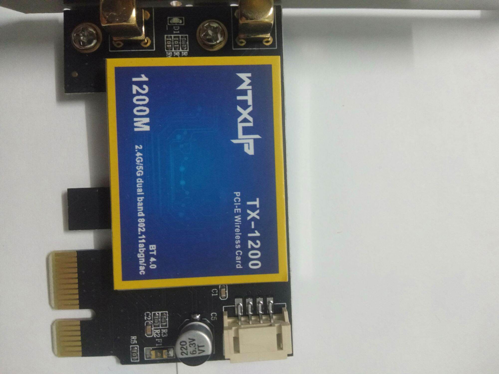 card wifi pcie Intel 7260 867mbps 2 băng tần, Bluetooth 4.0