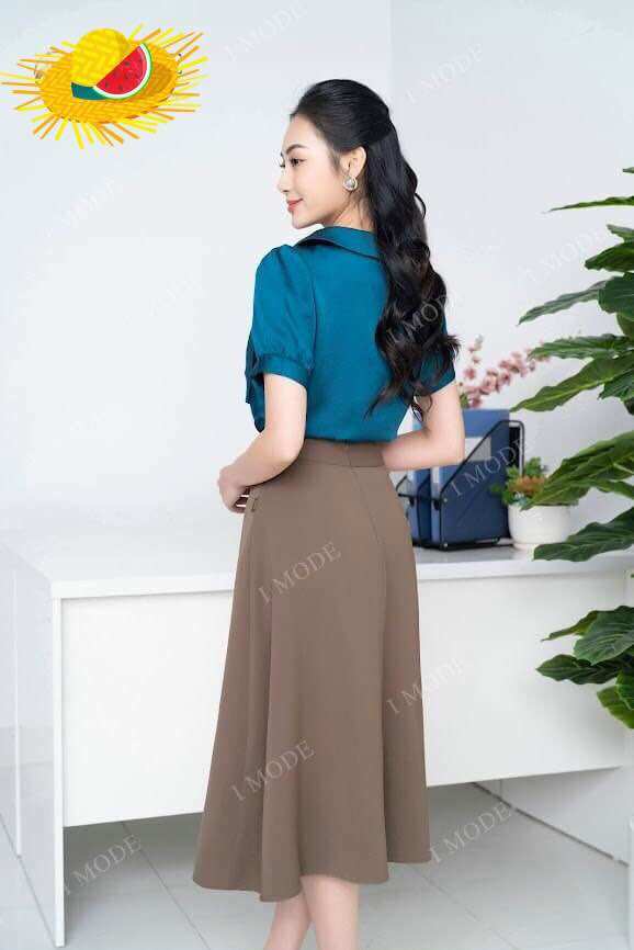 Áo cổ tròn tay nhúng phòng&177