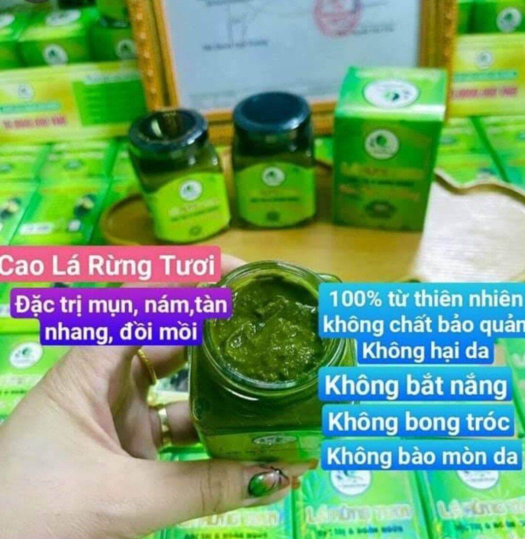Cao lá rừng tươi đánh bay nám tàn nhang 350k giảm còn 250k 1 hũ hàng chuẩn