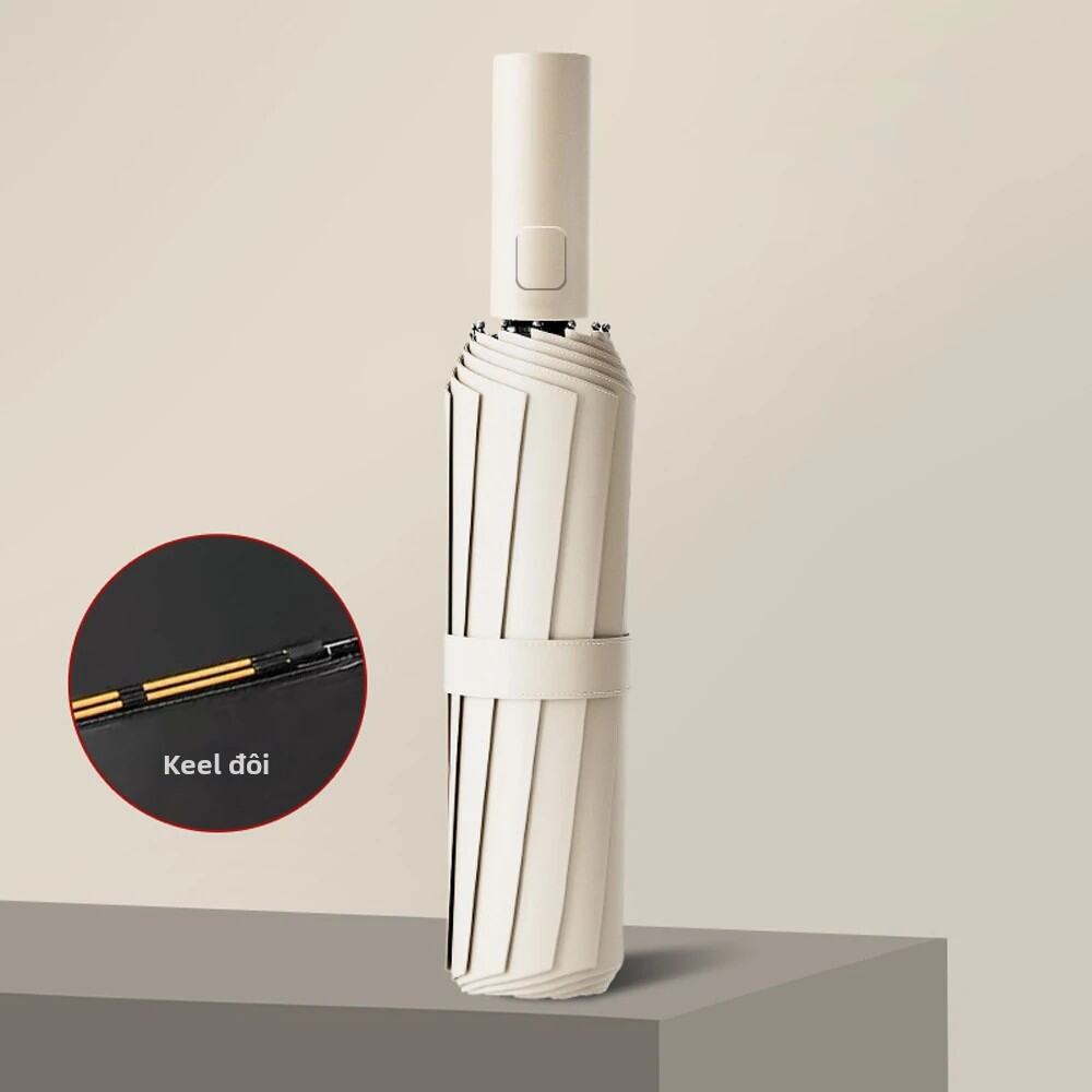 Ô Dù Tự Động Xiaomi Mini Gấp Chống Gió Chống Tia UV Nắng Mưa Dù Di Động Dành Cho Nữ Trẻ Em