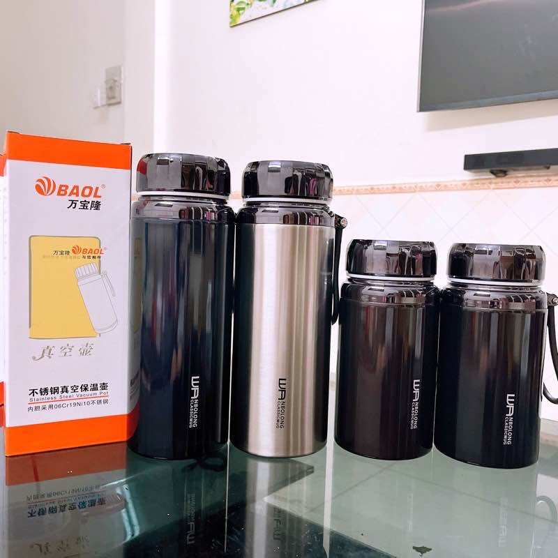 Bình giữ nhiệt nắp kim cương chính hãng baol 600ml,780ml,1000ml,1200ml,1500ml