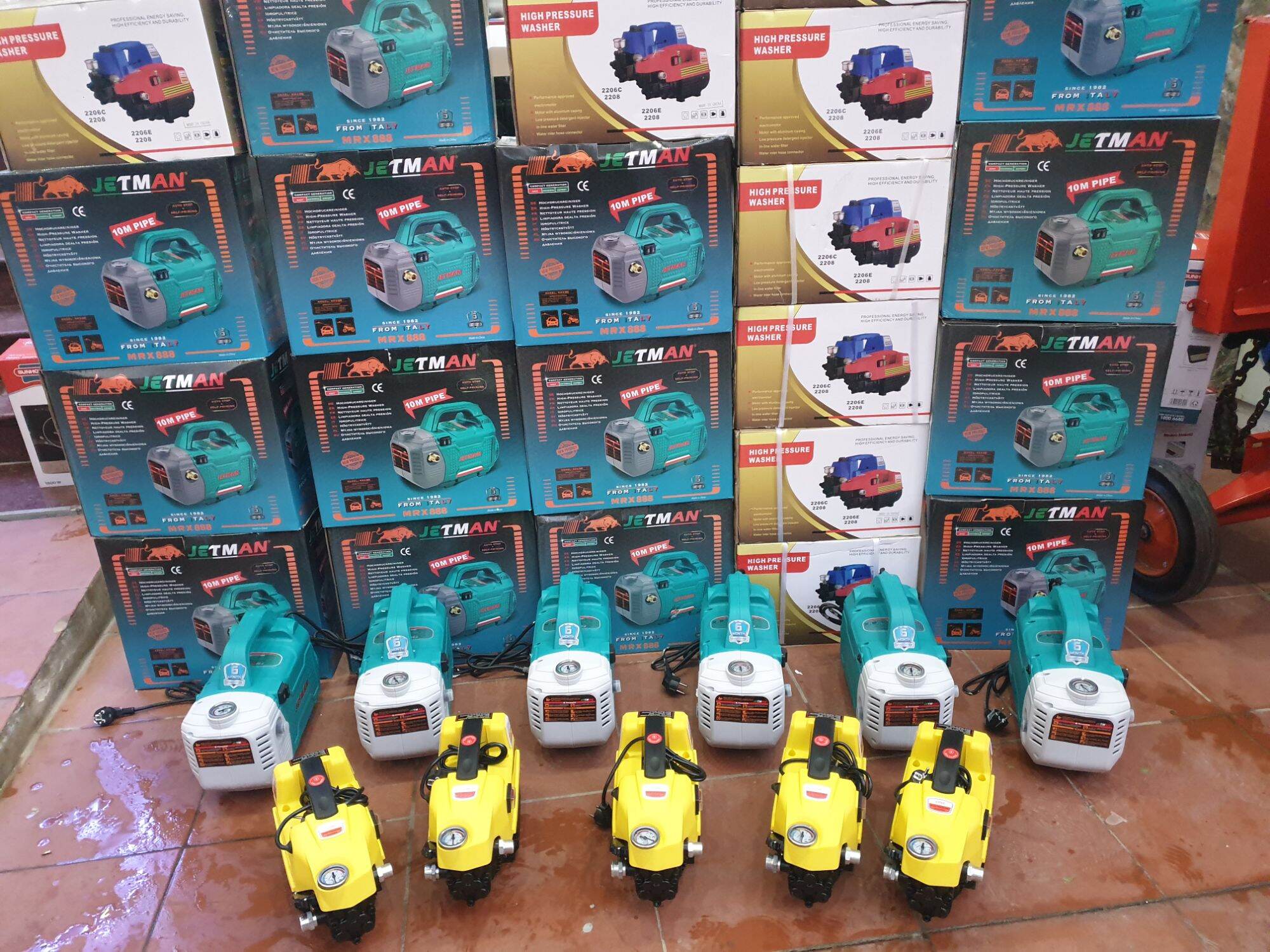 Máy rửa xe Jetman 2800w MRX888