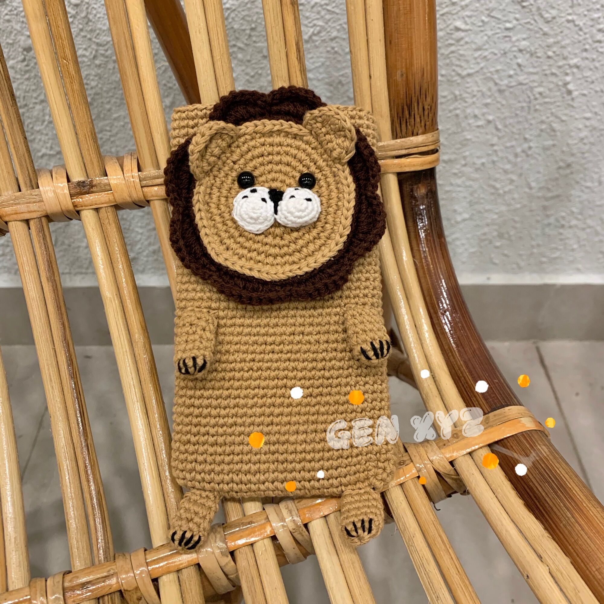 Túi đựng điện thoại bằng len Handmade/Case túi bảo vệ điện thoại bằng len handmade HÀNG ORDER