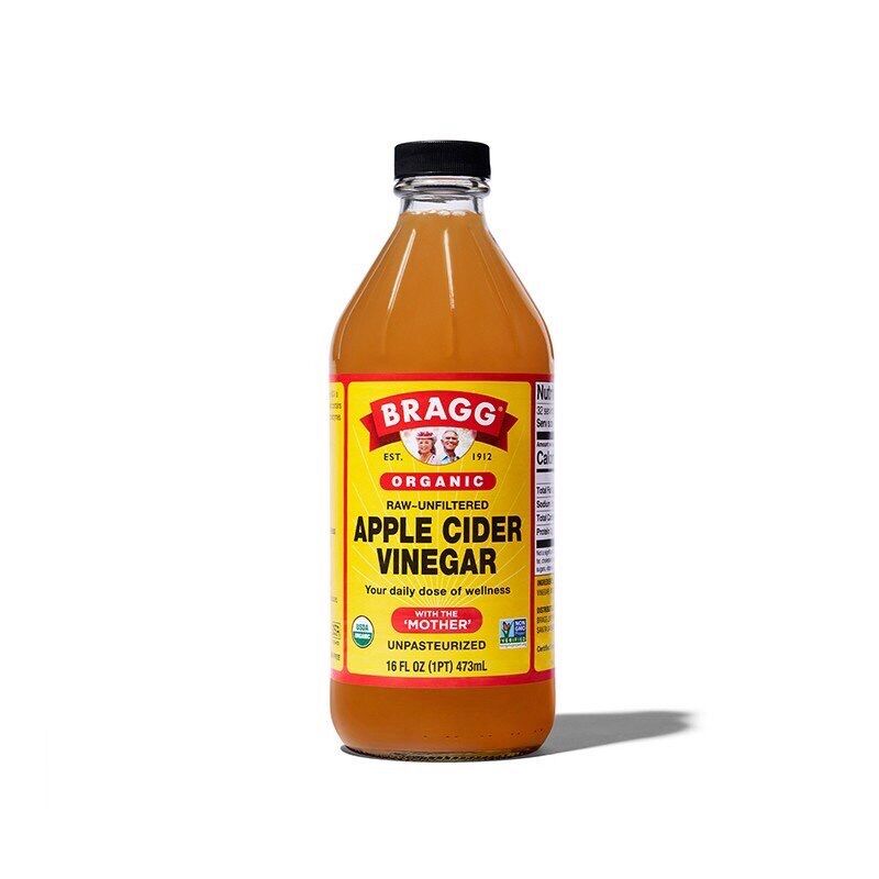 Giấm táo hữu cơ Bragg Apple Cider Vinegar 437ml