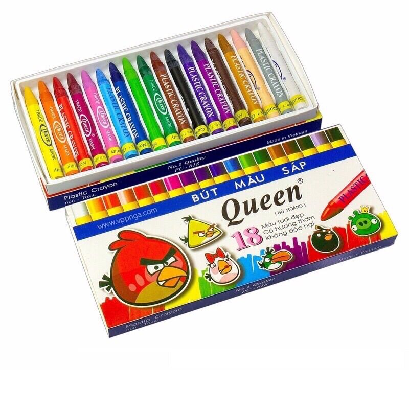 Sáp màu Queen 18 màu