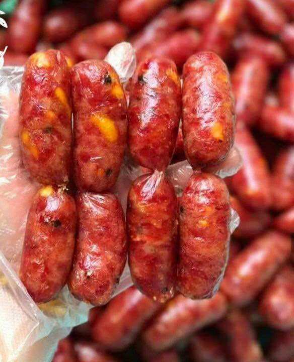 Bịch 500gr lạp xưởng tươi trứng muối