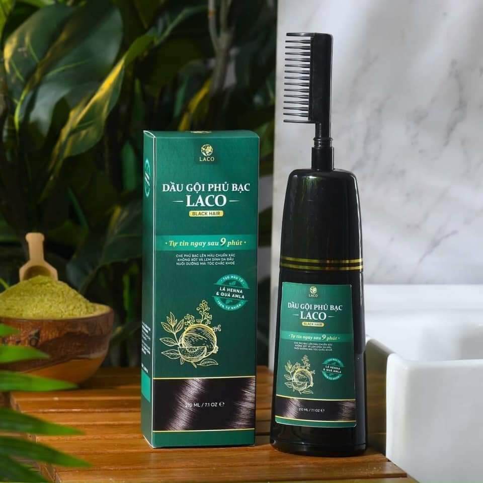 Dầu Gội Phủ Bạc LACO Chính Hãng