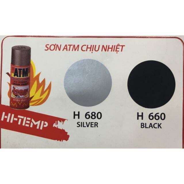 Sơn xịt chịu nhiệt chống cháy ATM
