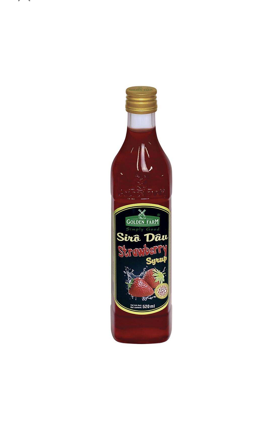 Siro giá rẻ dùng để pha chế soda và các loại trà trái cây