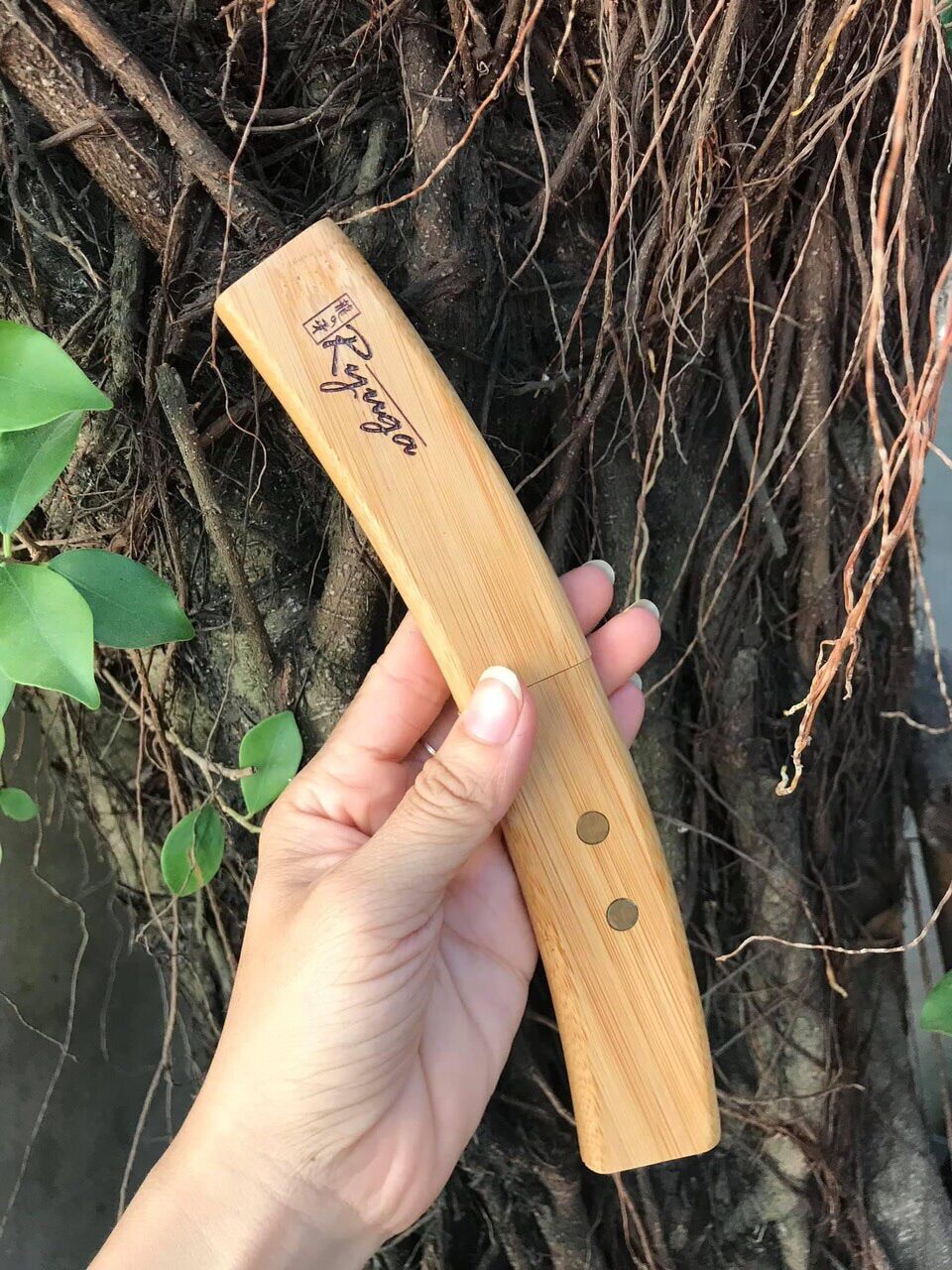 Dao ghép cành Ryuga Nhật, thép đen