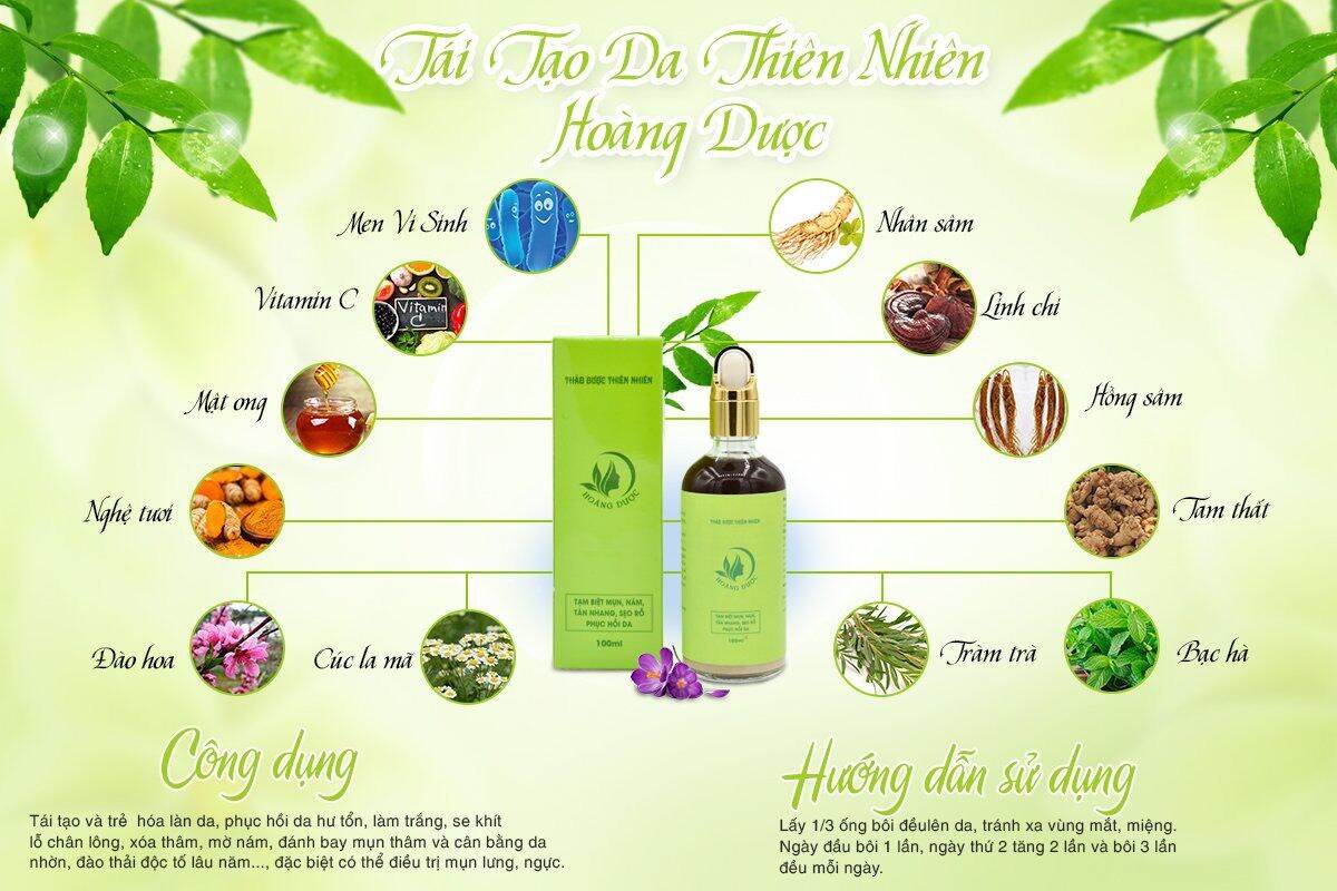 Tái Tạo Da Hoàng Dược