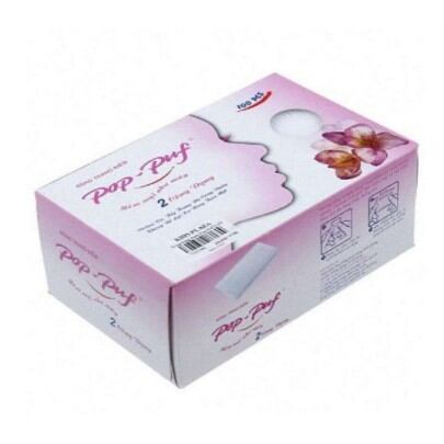 Bông trang điểm Pop Puf 100 miếng