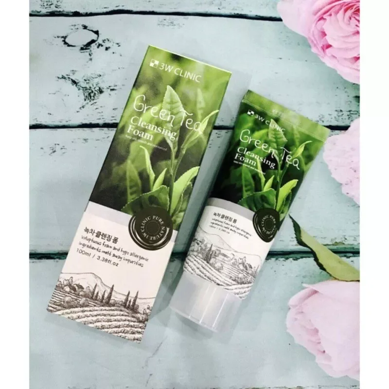 Combo 2 tuýp sữa rửa mặt trà xanh Green Tea 100ml
