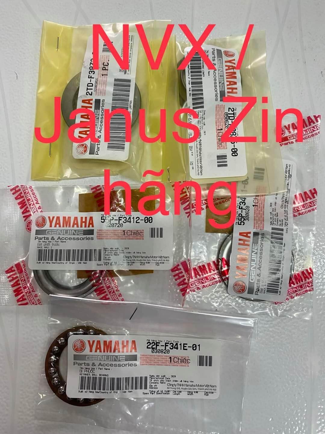 Bộ bi chén cổ nvx janus zin hãng