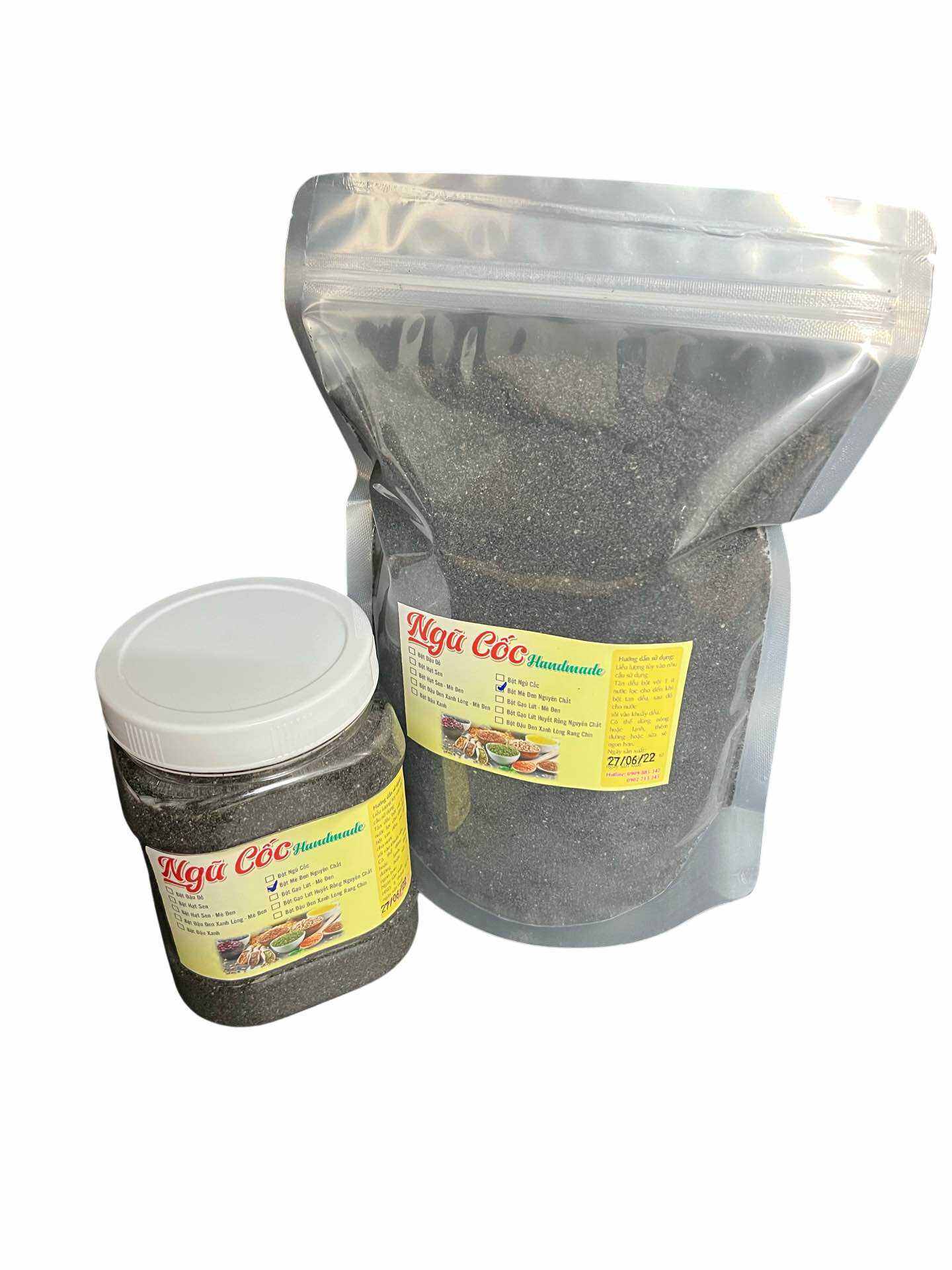 1 ký bột mè đen nguyên chất 100%