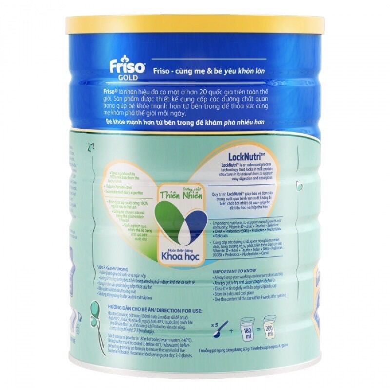 Sữa bột Friso Gold số 4 1,5kg