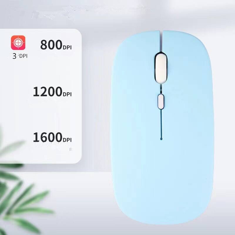 Macaron Sạc Không Dây Bluetooth 2.4G USB Chuột Cho Android Windows Máy Tính Bảng Laptop Notebook PC Cho IPAD Di Động