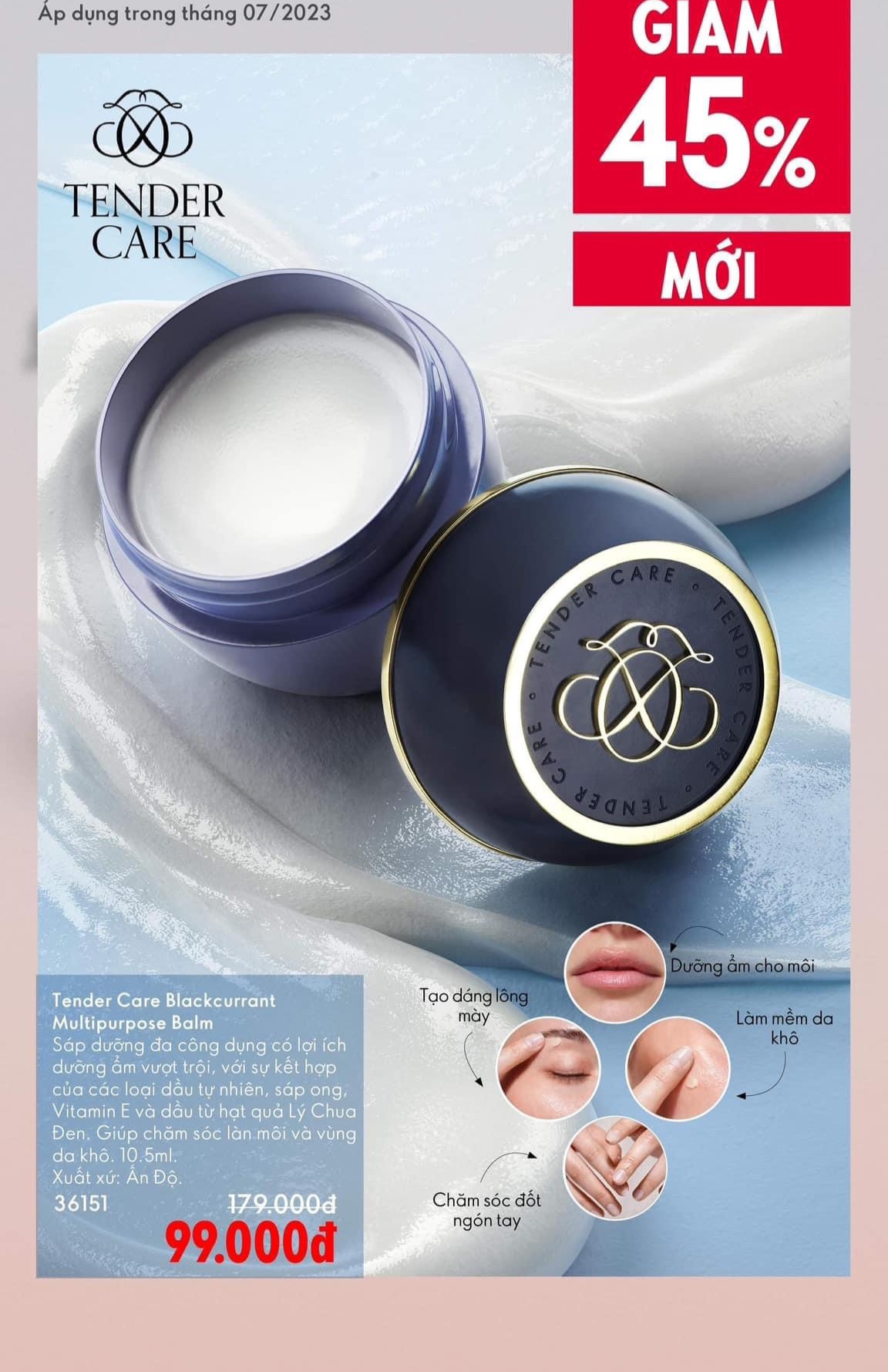 Sáp dưỡng đa năng tender care mẫu mới nhất 3.6.1.51