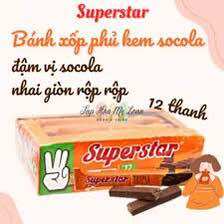 Bánh Xốp Phủ Socola Super Star