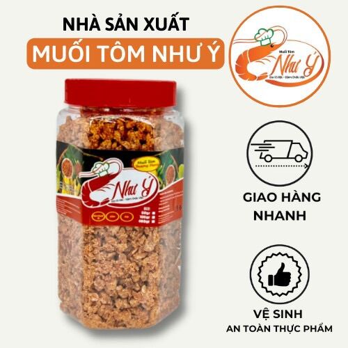 🦐 Muối Tôm Như Ý 400gr [ muối tôm - muối nhuyễn - muối tôm hành phi - muối sấy ]
