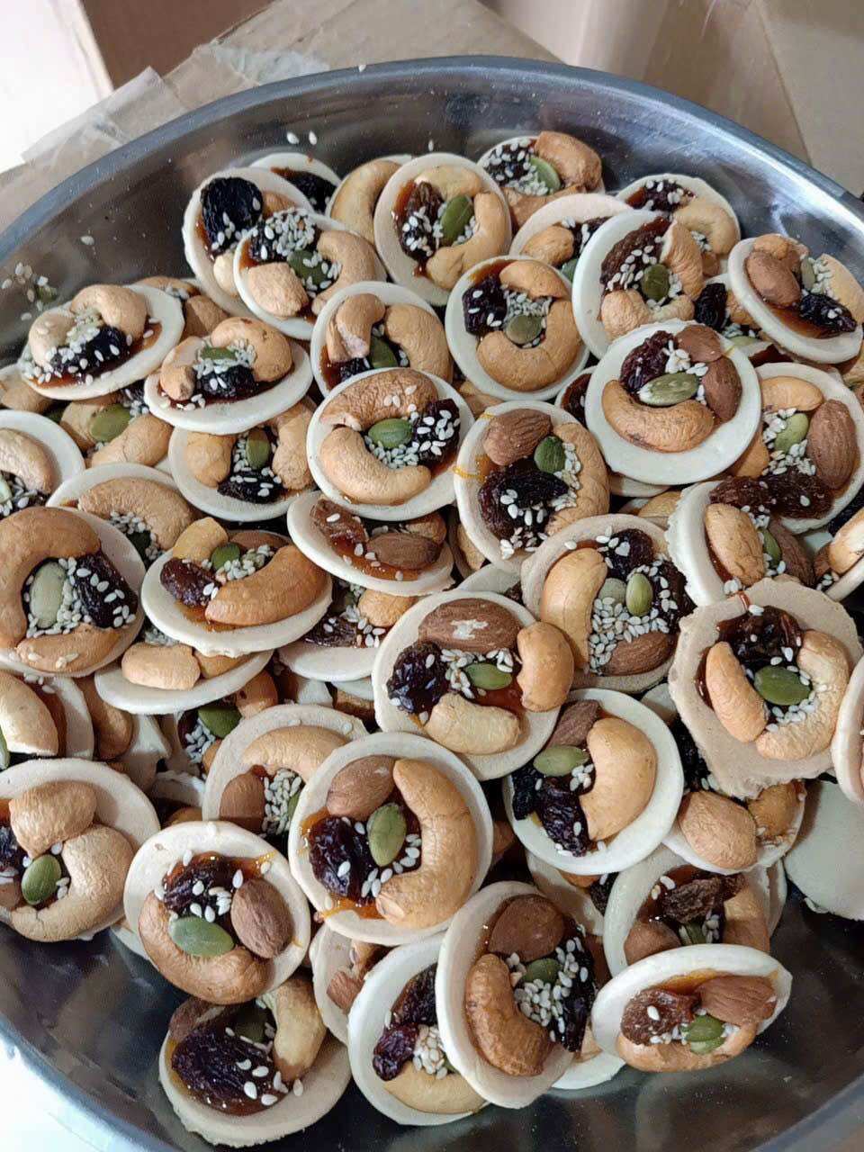500g bánh men mix hạt dinh dưỡng