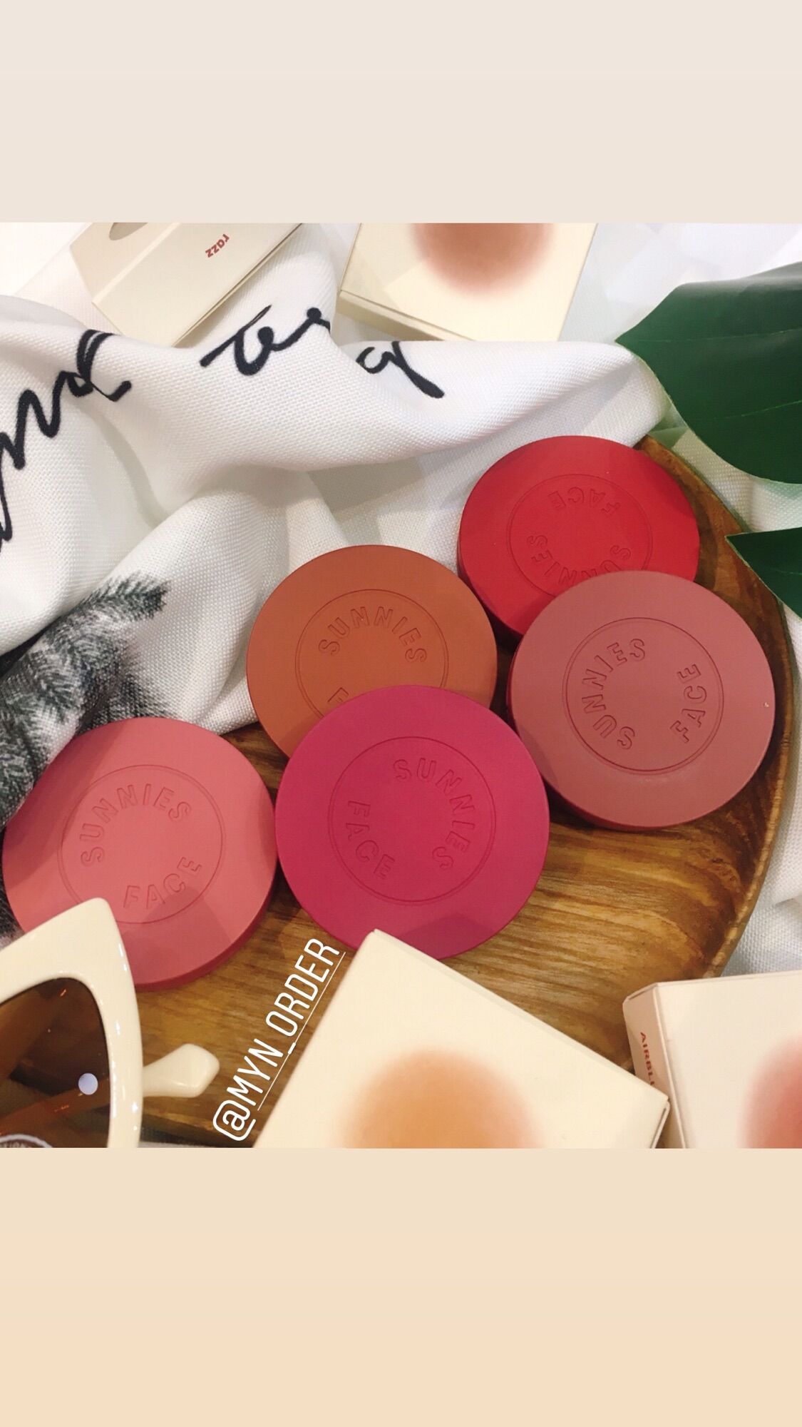 Má hồng sunnies face dạng kem disco