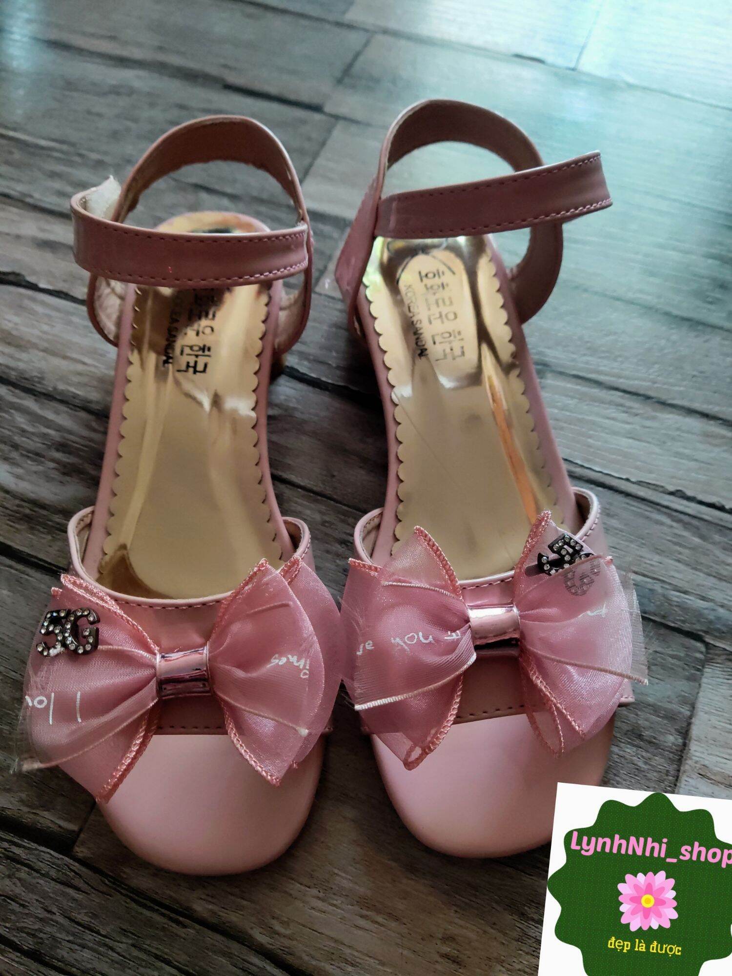 Giày công chúa bé gái size 34( hàng si quảng châu)