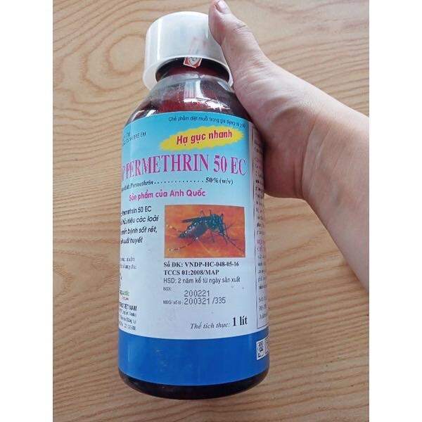 Thuốc diệt côn trùng map permethrin 50EC CHAI 1 lít