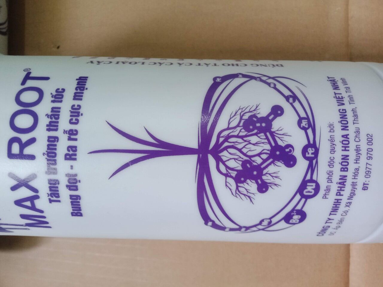 MAX ROOT - BUNG ĐỌT RA RỄ CỰC MẠNH - CHAI 500 ML