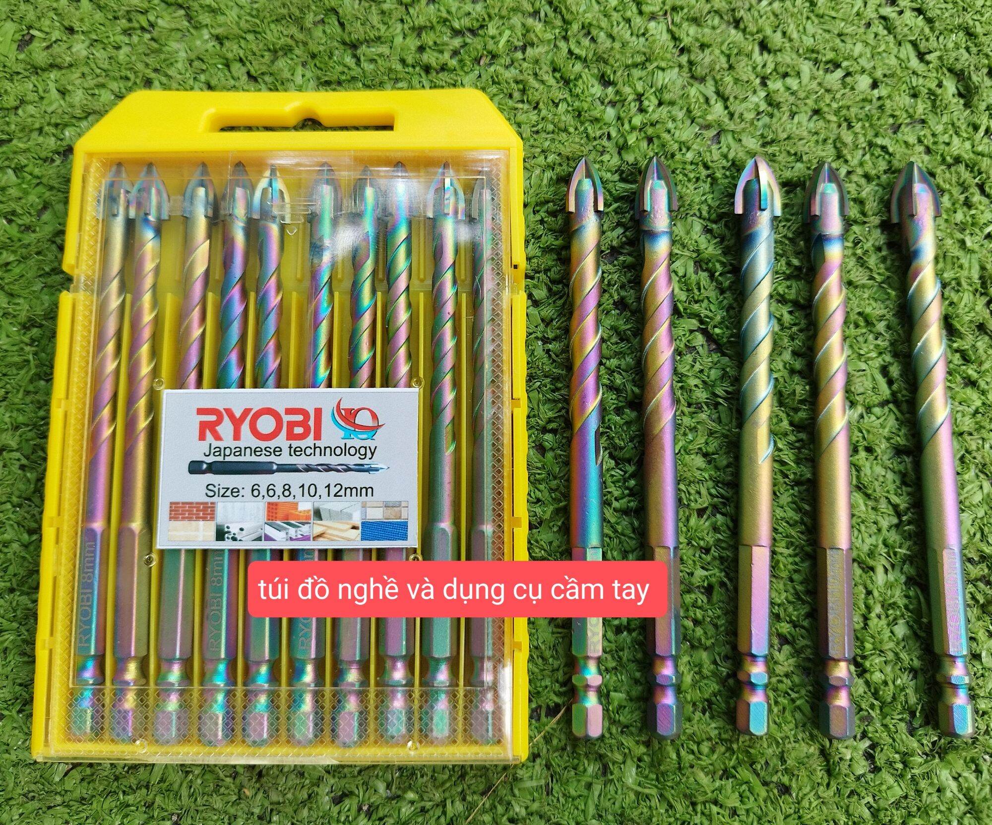 Mũi khoan đa năng chân lục giác ryobi japan