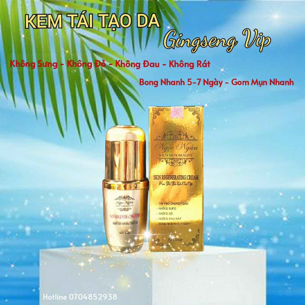 Kem tái tạo hồng sâm ngọc ngân vip