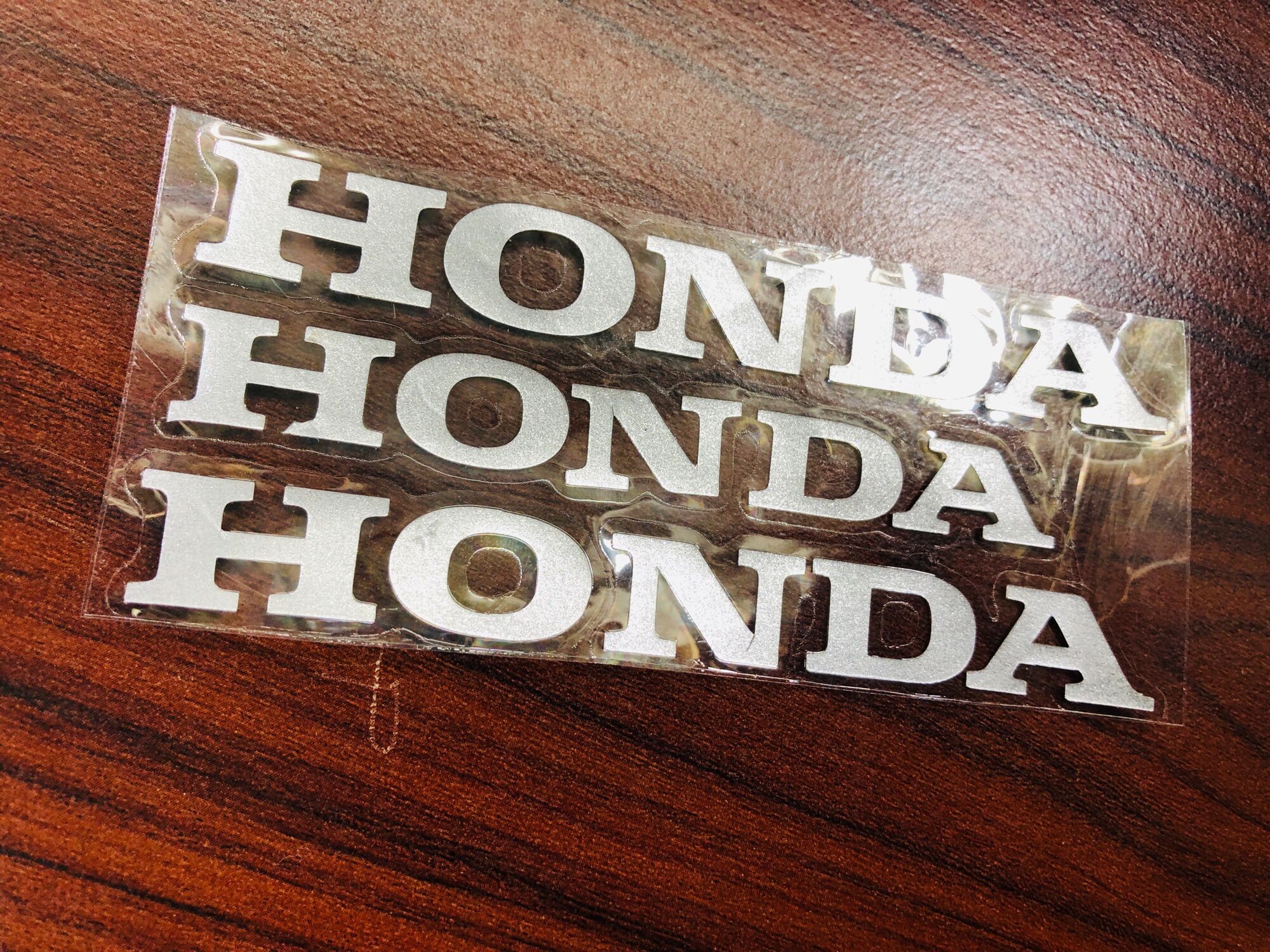 CHỮ HONDA BỬNG VISION BẠC DECAL