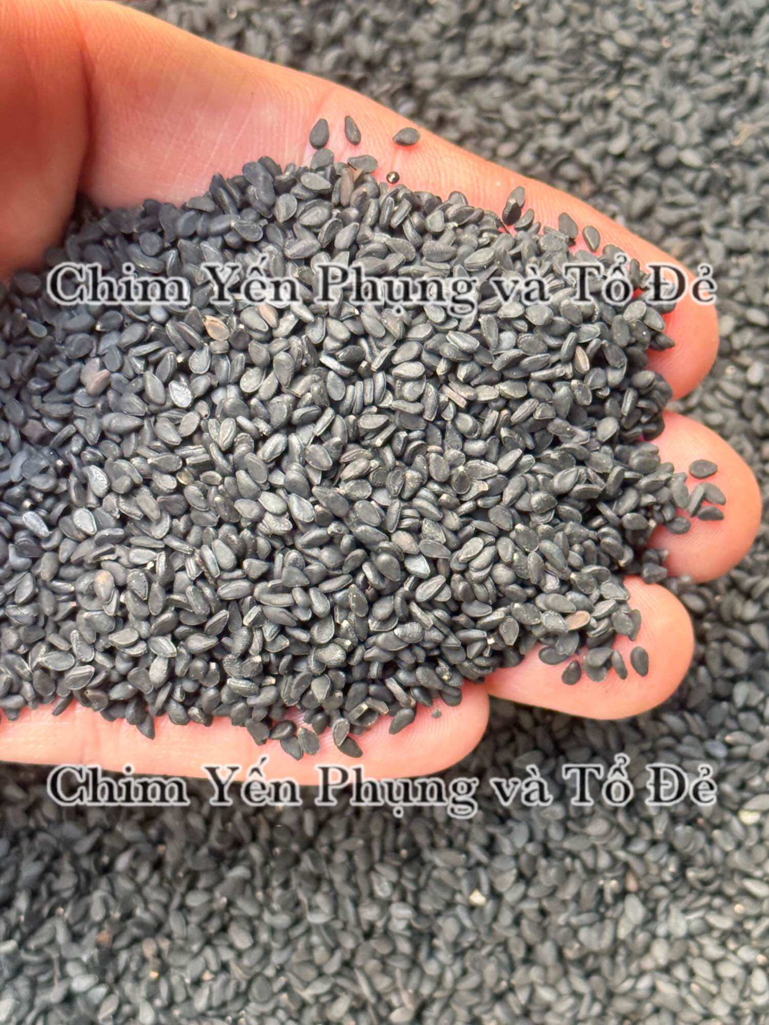 1kg mè (vừng) đen hữu cơ giàu dinh dưỡng.