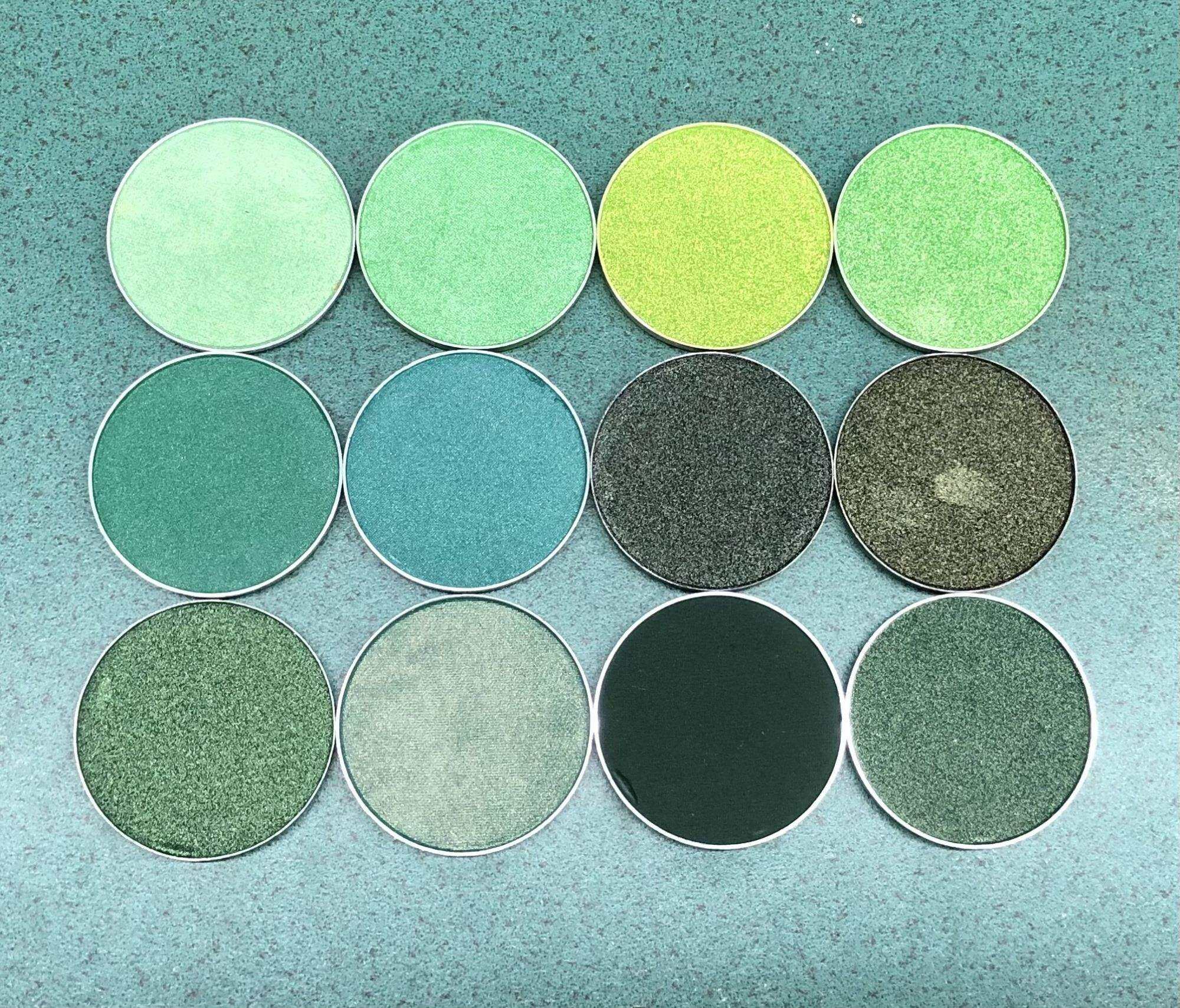 Phấn màu mắt lẻ Lido tone xanh rêu