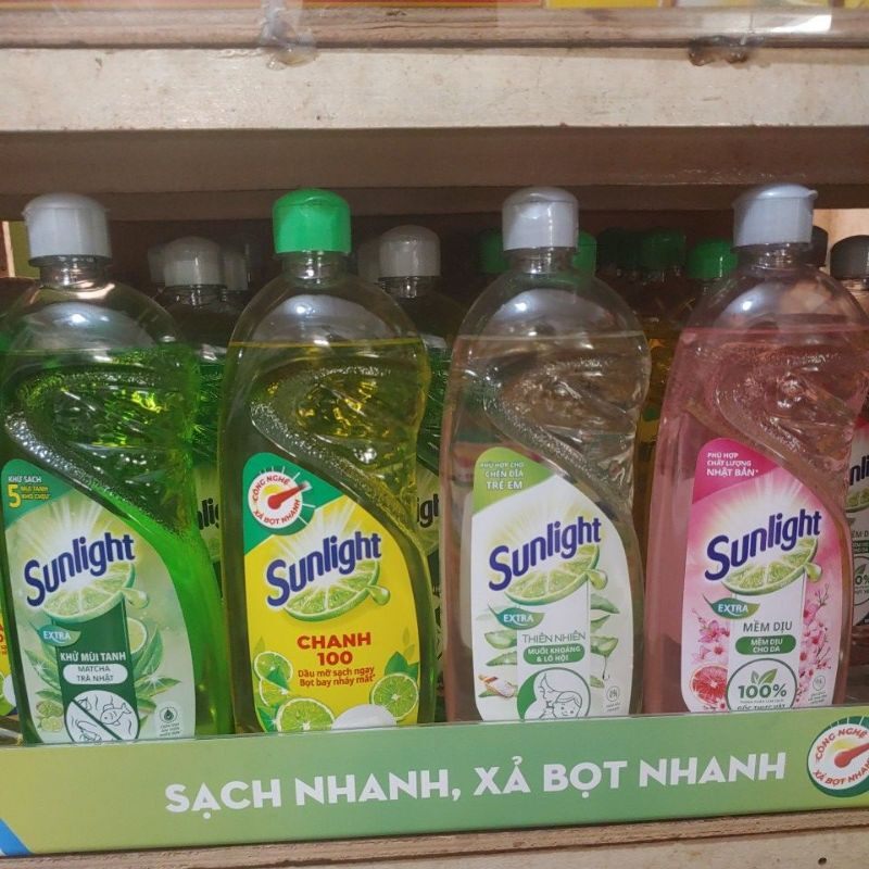Nước rửa chén Sunlight chai 750g