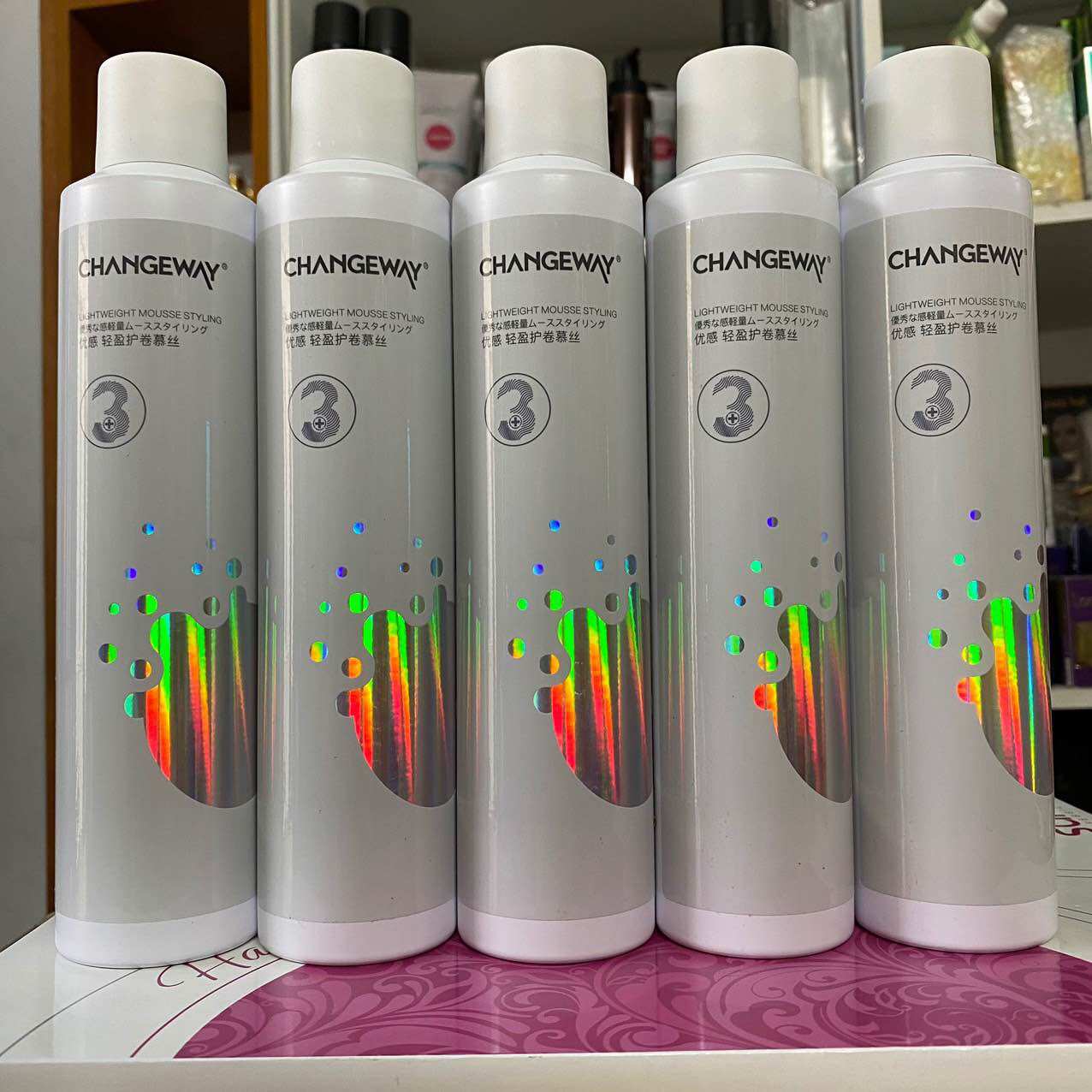 BỌT MỀM TẠO NẾP TÓC TỰ NHIÊN CHANGEWAY MOUSSE