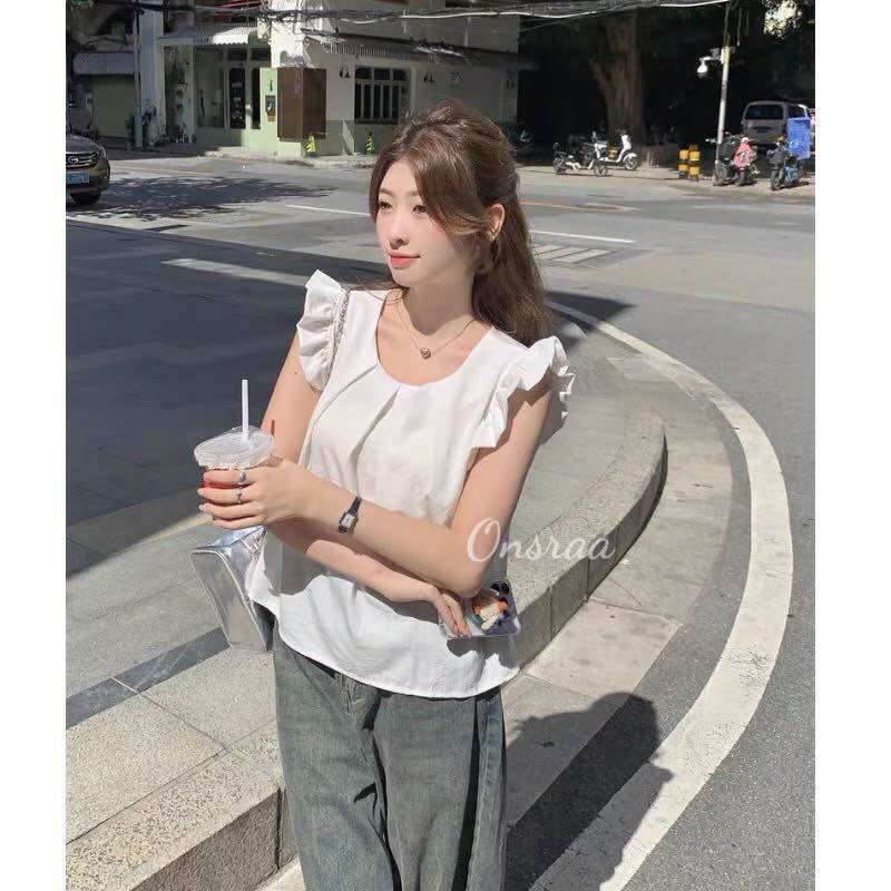 ☘ÁO XẾP LY ĐƠN GIẢN MÀ XINH🍀