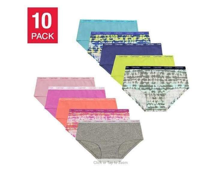 Set 10 chip Calvin Klein kiểu Hipsters - Mỹ size XL