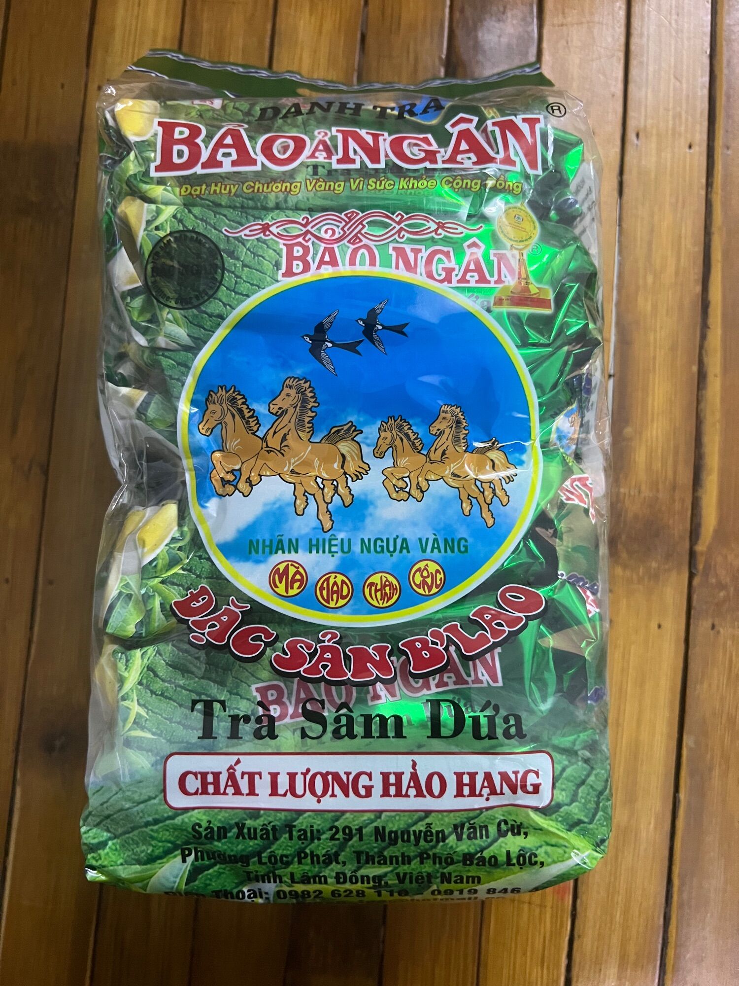 Trà sâm dứa bảo ngân lốc 6goi 420gr