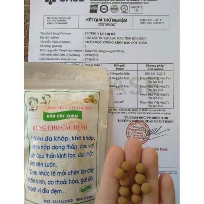 VIÊN THẢO MỘC [XƯƠNG KHỚP BẢO CỐT XUÂN]