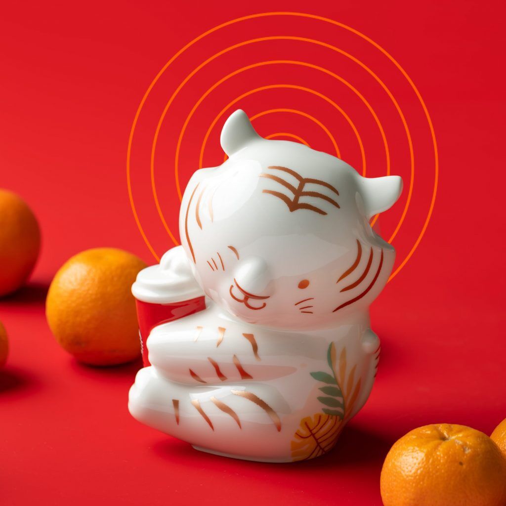 Ống Hổ Đất Tiết Kiệm Starbucks Tiger Coinbank