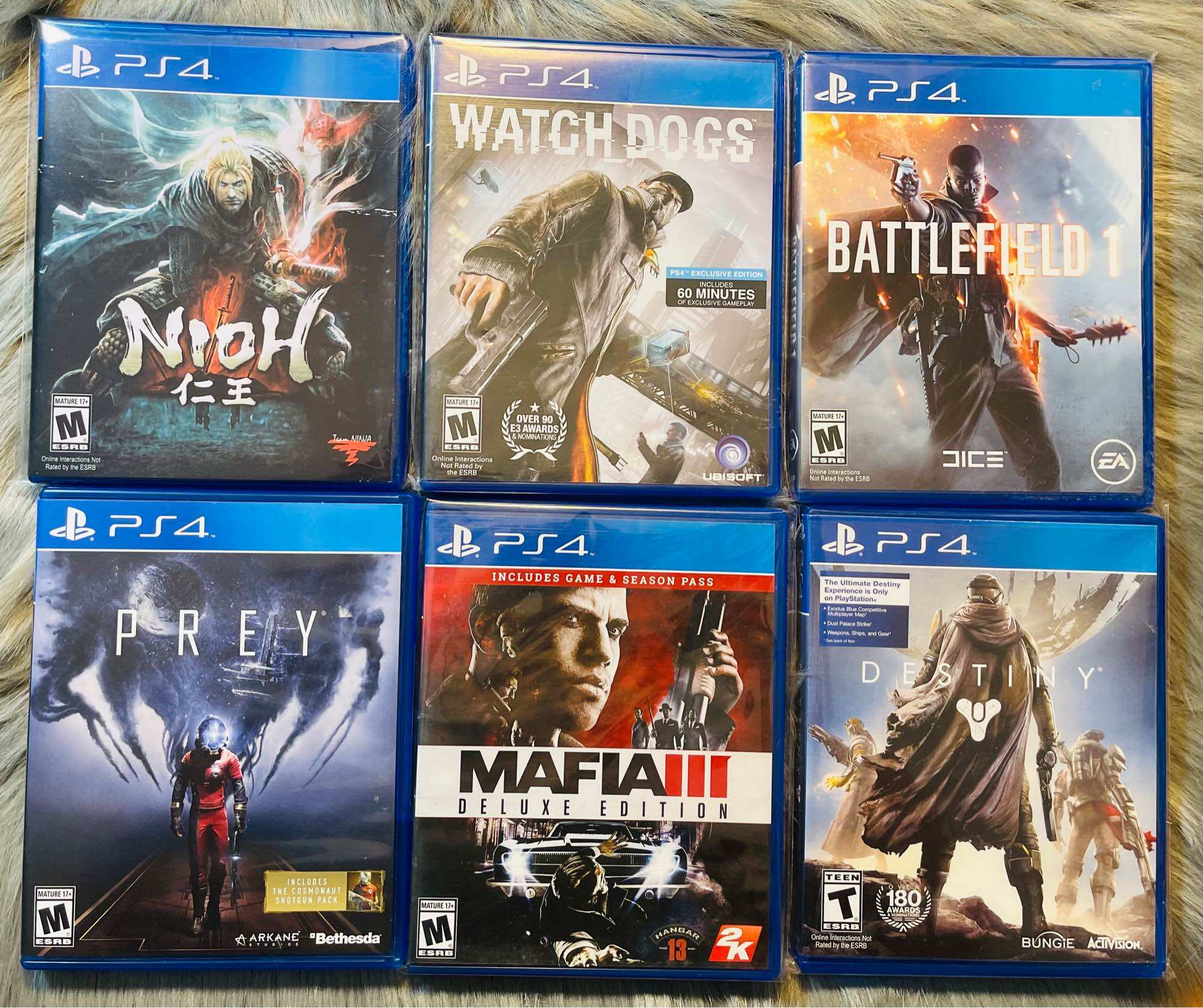 Đĩa game ps4 : số 02