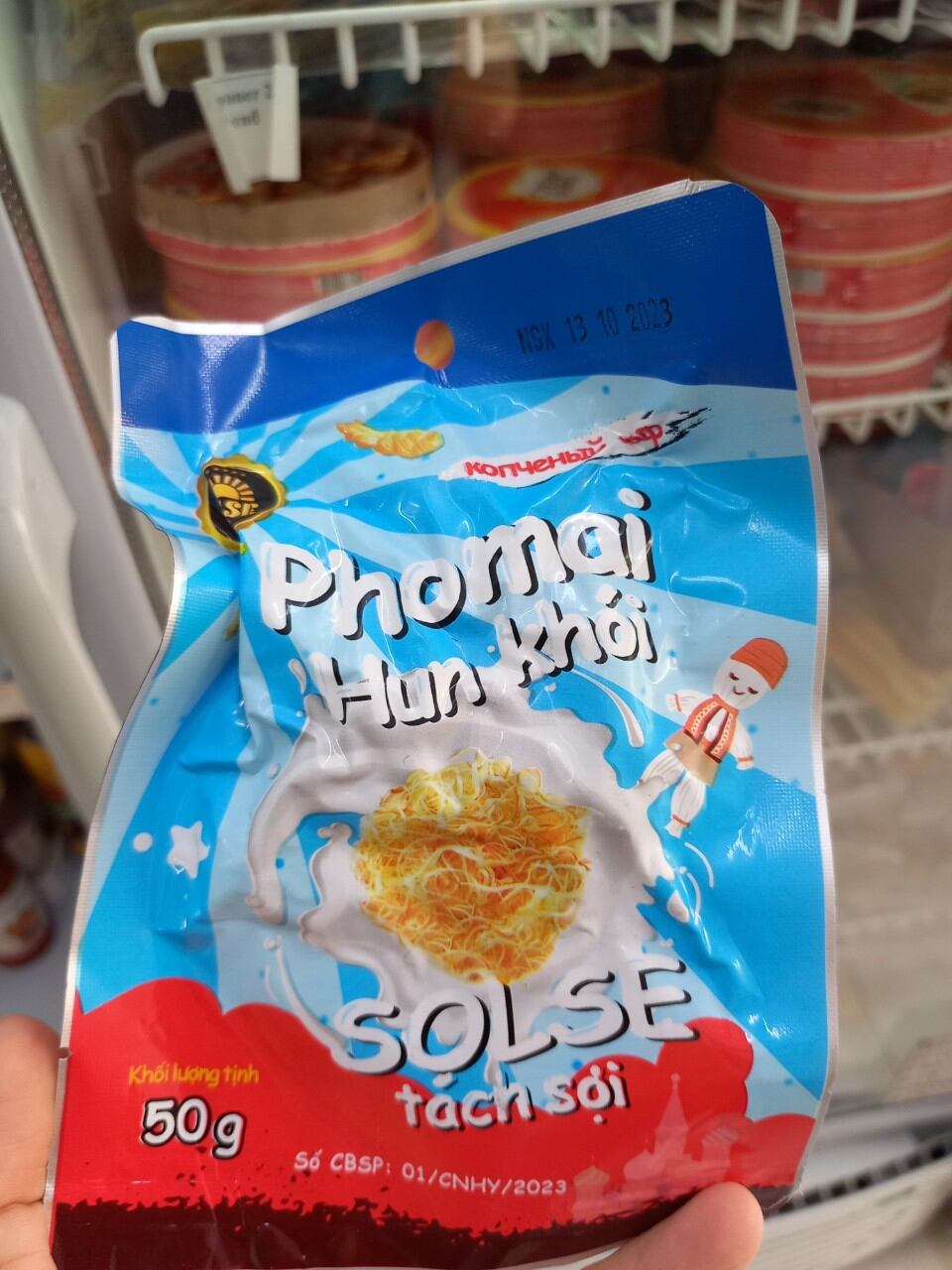 Phômai xé sợi gói 30g solse