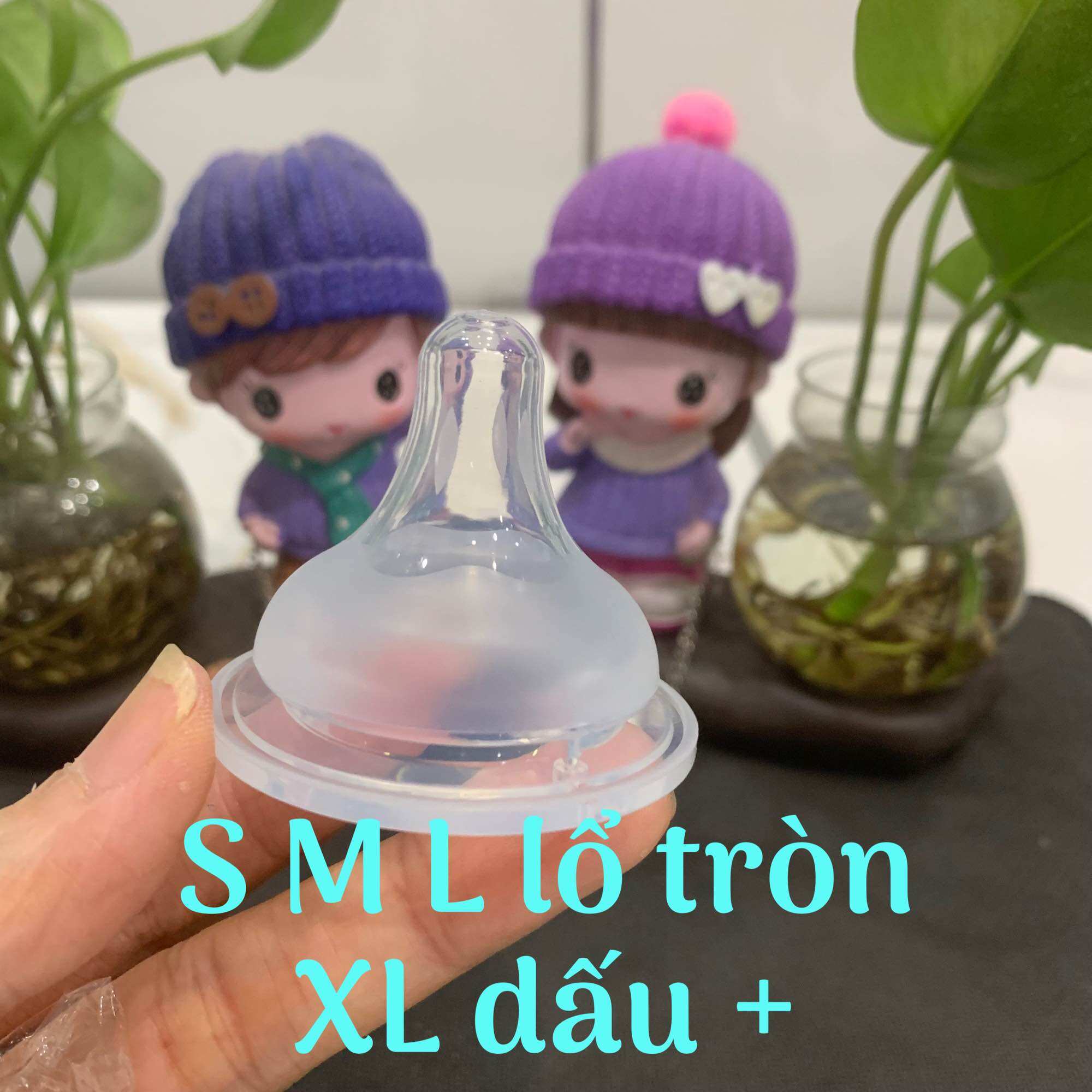 Núm ti cổ rộng C01 (vừa pigeon, lansinoh, moyuum, wesser...)