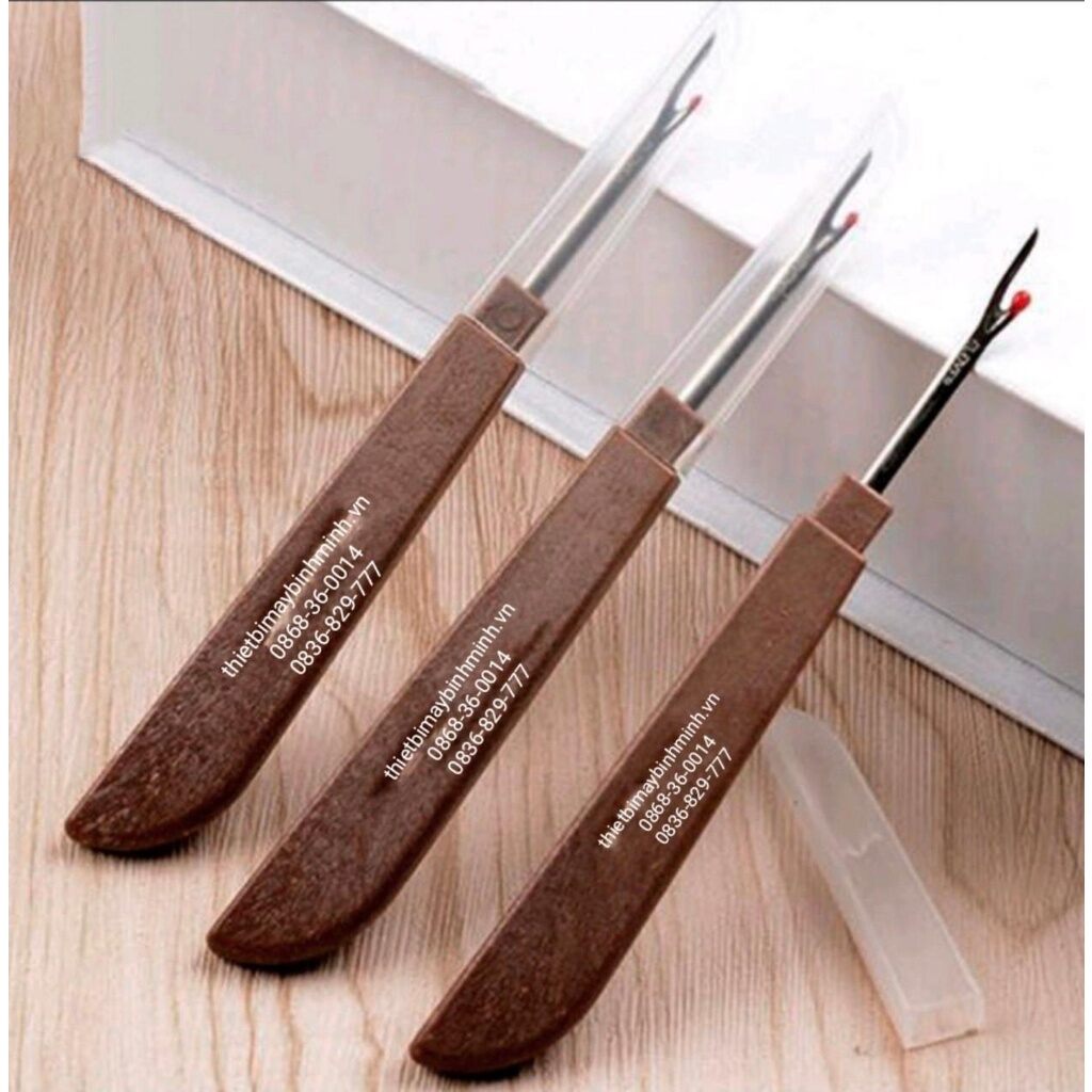 Rạch khuyết gỡ chỉ cán nhựa giả gỗ