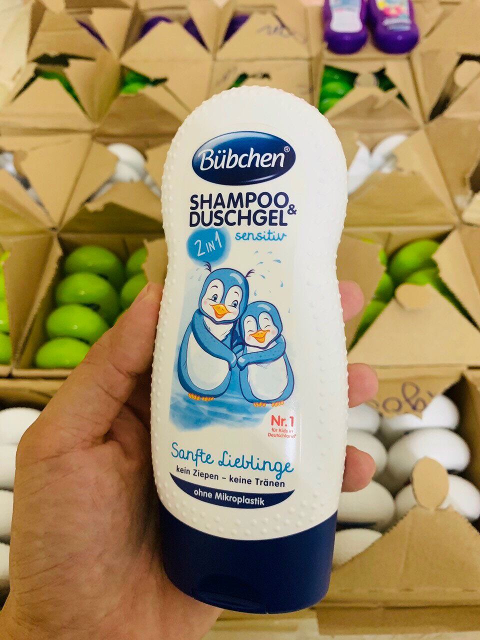 Sữa tắm gội 2in1 Bubchen Kids Sampoo&shower