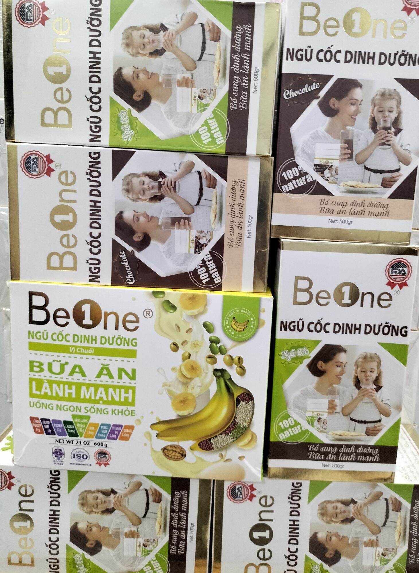 Ngũ cốc BeOne Chính hãng vị Thường và Chuối date 2026