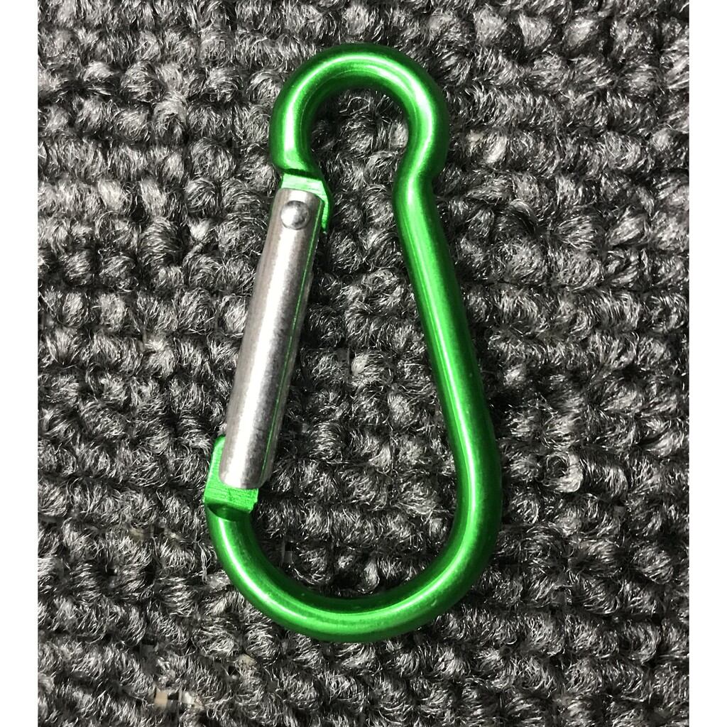 Bộ 2 cái móc khóa nhôm carabiner v1